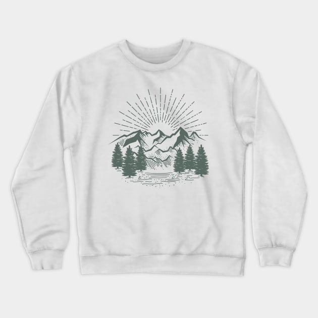 retro switch mount Crewneck Sweatshirt by Pixel Poetry